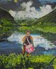No music on a dead planet III by Stephen Pleban contemporary artwork Painting