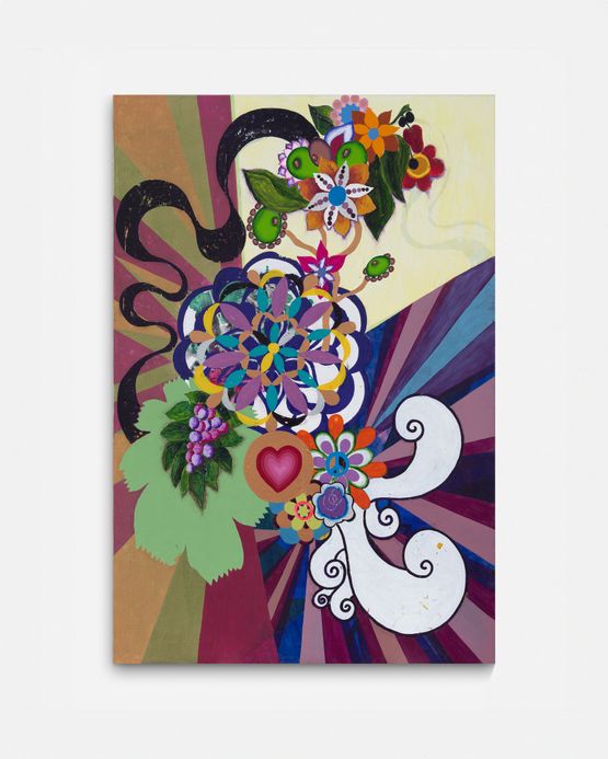 O Ouro by Beatriz Milhazes contemporary artwork Painting