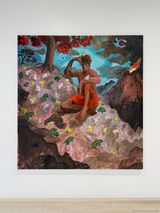Frog Mountain by Charles Hascoet contemporary artwork painting