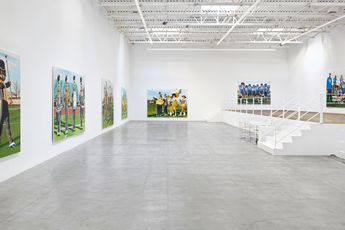 Contemporary art exhibition Tyler Ballon Tyler Ballon Flying High at Jeffrey Deitch 18 Wooster Street United States