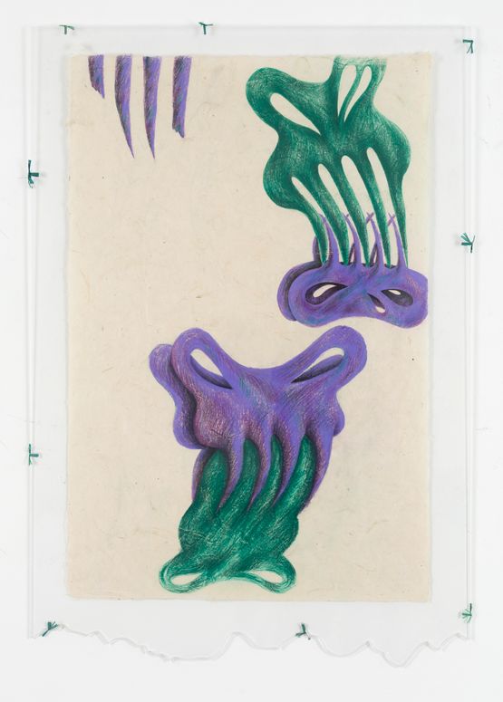 Unio Plastica series by Dominika Trapp contemporary artwork Painting