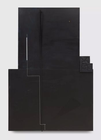 Indeterminacy 3 Black Compositional Thought by Torkwase Dyson contemporary artwork sculpture