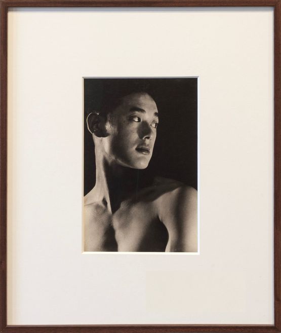 Male-bust by Lionel Wendt contemporary artwork Photography