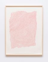 wait by Liza Lou contemporary artwork drawing works on paper