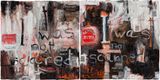 i was not scared  i was not scarred by Fiona Hall contemporary artwork painting