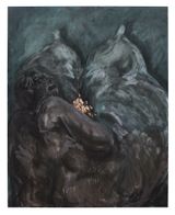 Cuidado da serie Monumentais by Marcia Falcao contemporary artwork painting