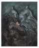 Cuidado da serie Monumentais by Marcia Falcao contemporary artwork Painting