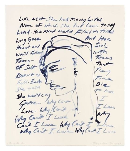This Is Forever by Tracey Emin contemporary artwork Print
