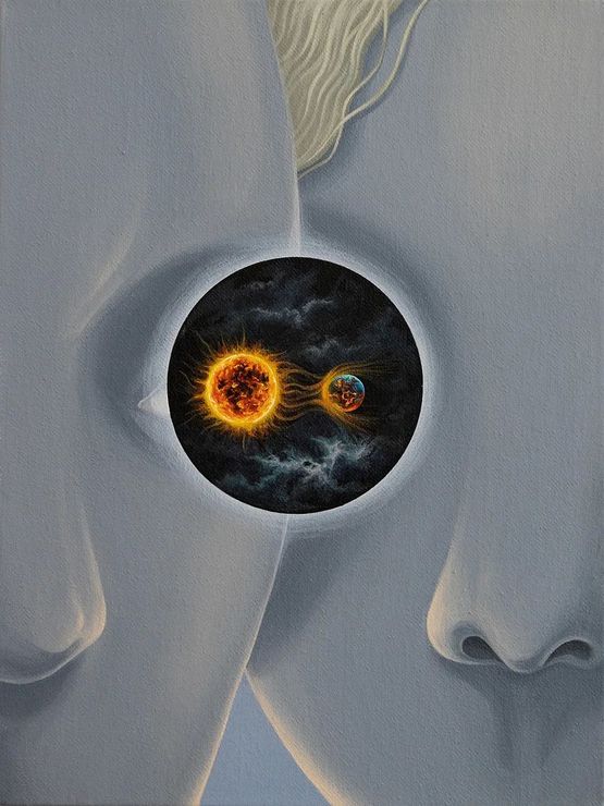 Were Burning Together by Gongkan contemporary artwork Painting