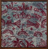 INFRA Intentional Negation of Foreign Resource Appraisals 5 by Cian Dayrit contemporary artwork print textile