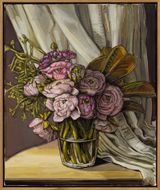 Ranunculus Arrangement by Sam Michelle contemporary artwork painting