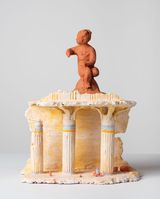 Ruined Temple by Linda Marrinon contemporary artwork painting