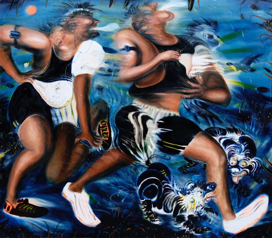 Matters of the Heart by Alvin Ong contemporary artwork Painting