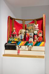 Rabbit Band Toy Set  by Shih Yung Chun contemporary artwork installation mixed media textile