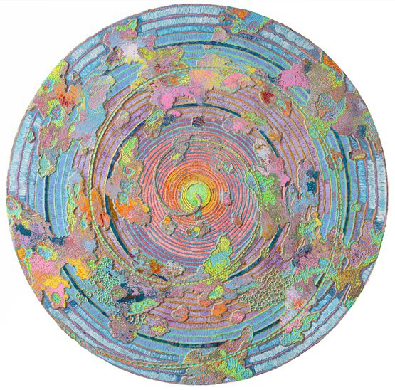 Taoist Trinity and the Self 20250926 by Jiang Miao contemporary artwork Painting