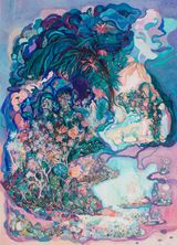 Pilgrim by Tamaris Borrelly contemporary artwork painting