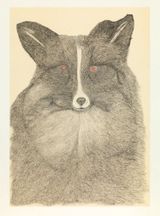 A Silver-haired Gentleman 2022 by Eddie Lui contemporary artwork drawing works on paper