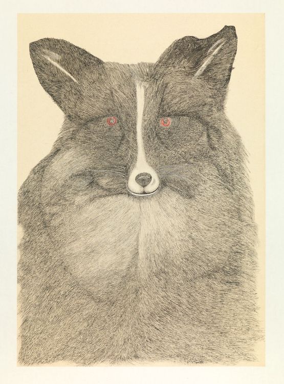 A Silver-haired Gentleman 2022 by Eddie Lui contemporary artwork Works on Paper