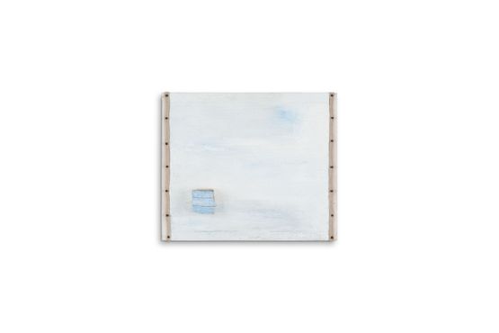 Absolute Blue and Marble 2 by Perla Krauze contemporary artwork Painting