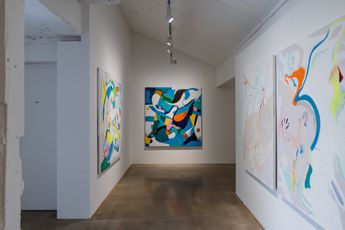Contemporary art exhibition MY Q Make a Move at Baik Art Seoul South Korea