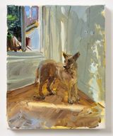 Sylvia and light in our corner by Jenna Gribbon contemporary artwork painting