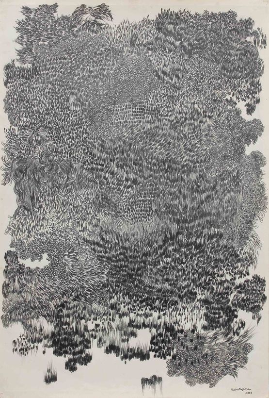JIGOKURAKU by Majima Naoko contemporary artwork Works on Paper