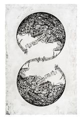 Symetrie by Jaume Plensa contemporary artwork print
