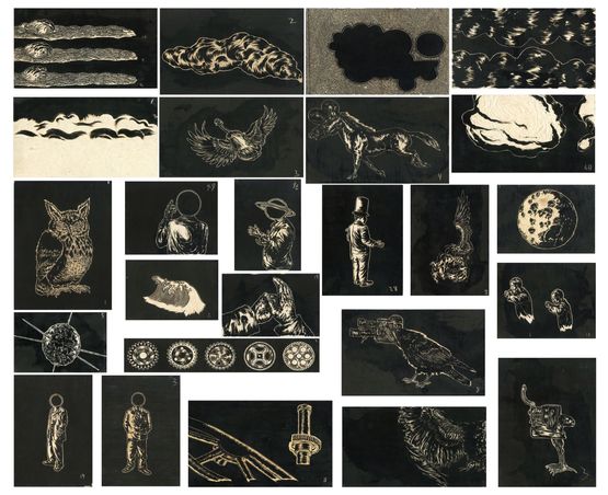 Time Spy by Sun Xun contemporary artwork Print