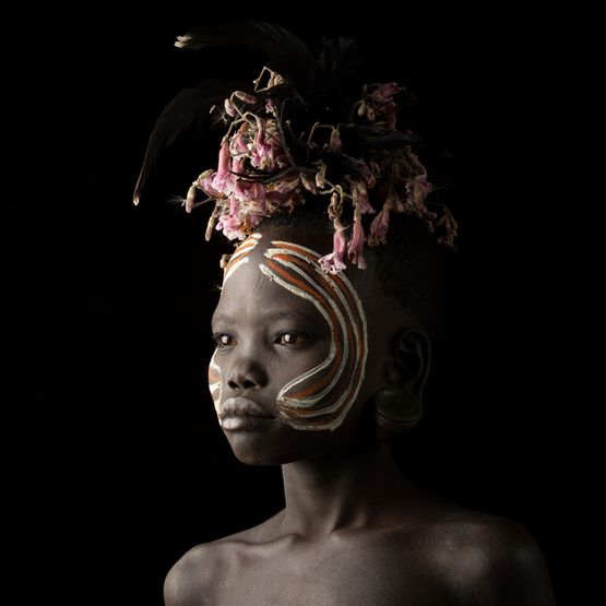 Flower Children - Portrait 68 by Jean-Baptiste Huynh contemporary artwork Sculpture