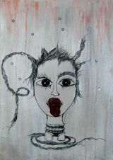 Untitled 5 by Chitra Ganesh contemporary artwork works on paper