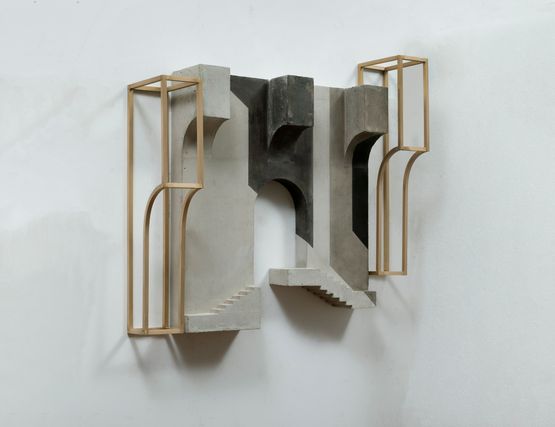 Arbitrary Spaces 7 by Rathin Barman contemporary artwork Drawing
