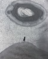 A Free Spirit by Gao Xingjian contemporary artwork drawing painting works on paper