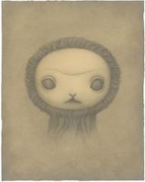 Yakalina Potrait by Mark Ryden contemporary artwork drawing mixed media works on paper