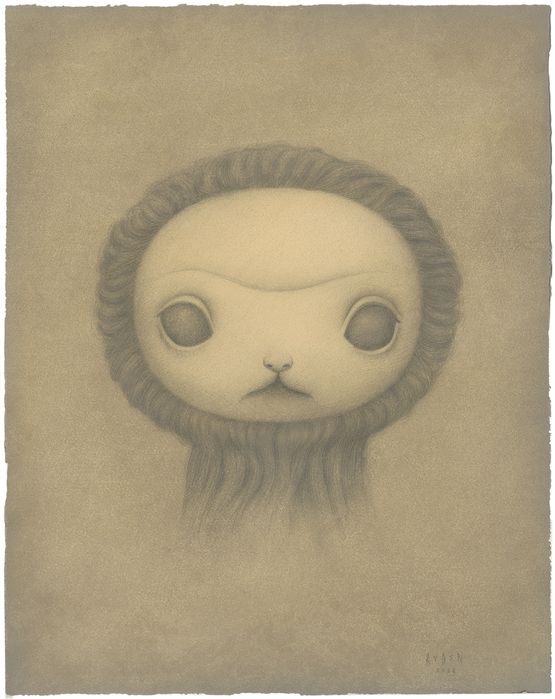 Yakalina Potrait by Mark Ryden contemporary artwork Works on Paper