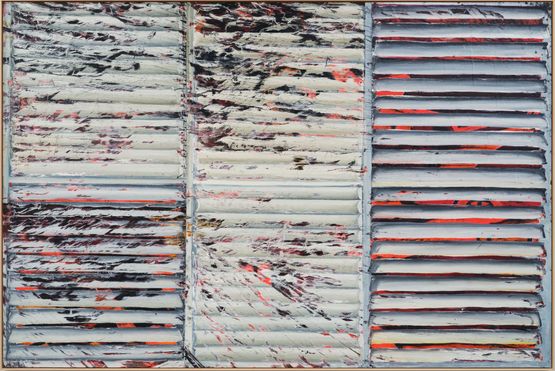 Look out my Window by Angel Otero contemporary artwork Painting