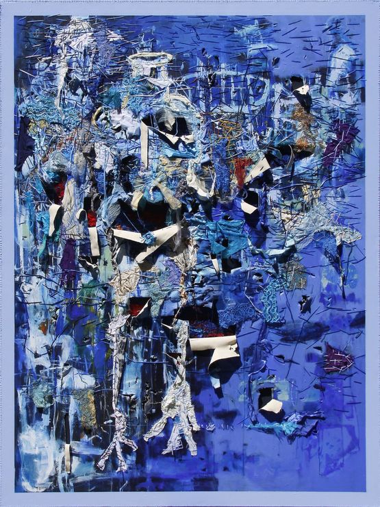 Komunitas Yang TersakitiHurt Communities by Gatot Pujiarto contemporary artwork Painting