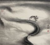 Observe the Cloud Sea by Kan Tai Keung contemporary artwork drawing works on paper