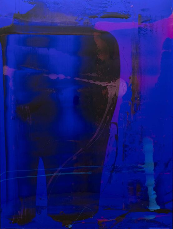 He lived in the shadow of his own flickering diminishing light by Dale Frank contemporary artwork Sculpture