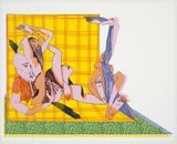 Laid Up by Christina Quarles contemporary artwork print