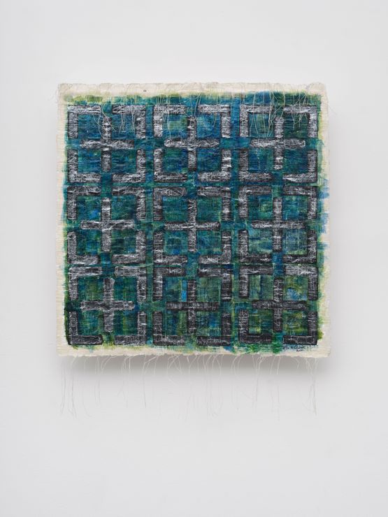 Nebula 8 by Olga De Amaral contemporary artwork Painting