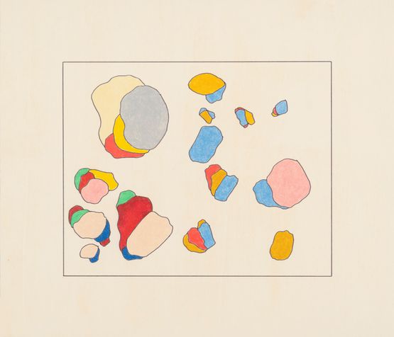 Untitled 73DI-CYC-3-1 by Harold Cohen contemporary artwork Drawing