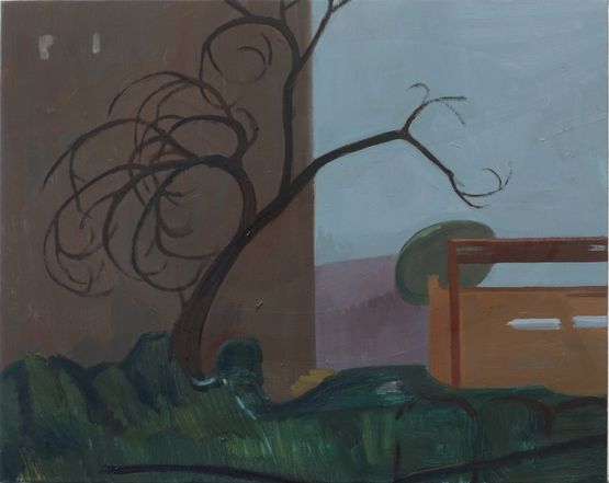 Curve   by Zhai Liang contemporary artwork Painting