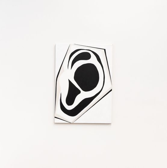 Ear right by Mikala Dwyer contemporary artwork Painting