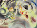 Magic in the Sky by Sophie Von Hellermann contemporary artwork Painting