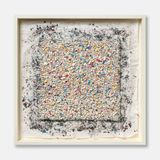 Number 356D by Leonardo Drew contemporary artwork painting works on paper