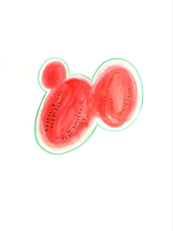 Melonheads by Klega contemporary artwork Painting