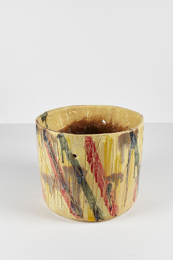 Untitled Ugly Pot by Rashid Johnson contemporary artwork