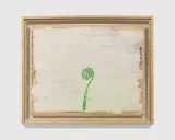 Untitled Green Spiral by Paul Thek contemporary artwork painting