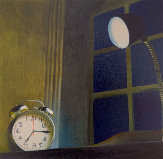 Grandpas Desk by Yifan Jiang contemporary artwork Painting