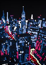 Gotham Speed by Yoon Hyup contemporary artwork painting